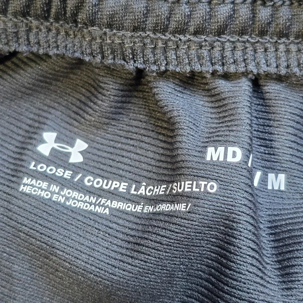 Under Armour‎ Mens Stretch Ankle Zip Athletic Pants Medium Training Gym Sport - Picture 6 of 15